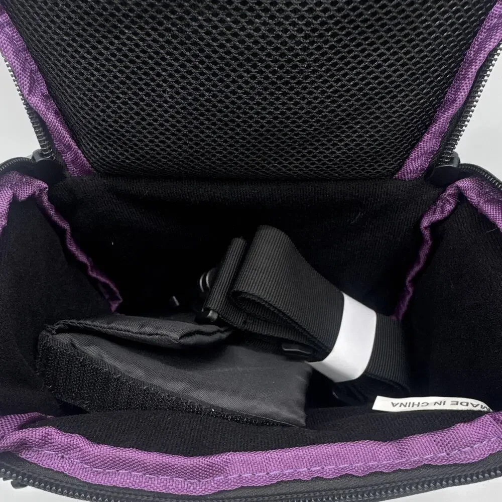 Altura Photo Carry/Shoulder Camera Bag Padded w/ Strap Black/Purple
